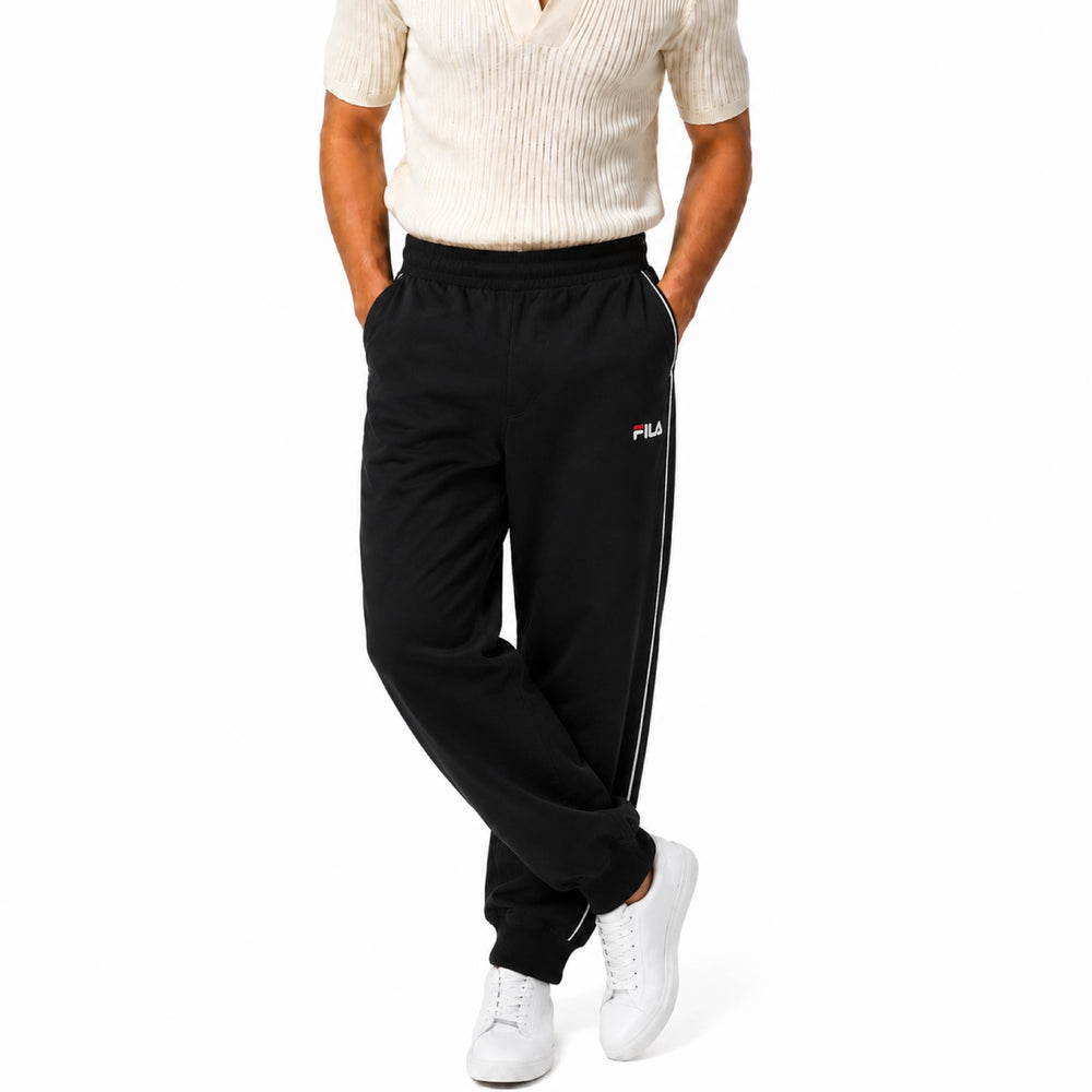 FILA Side-Piping Classic Track Pants in Black