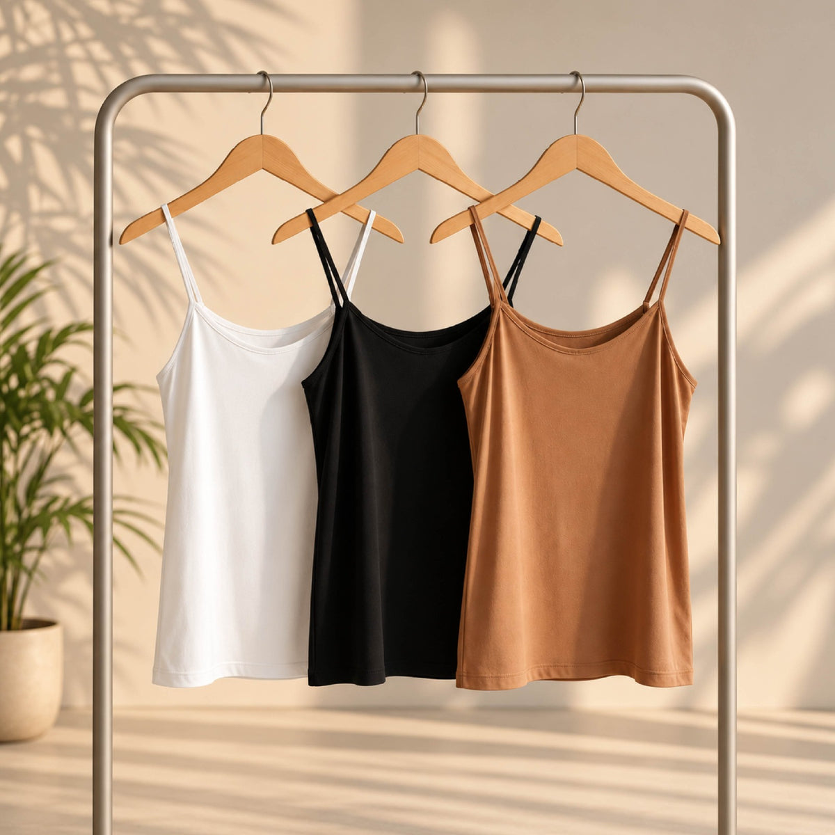 Essential Spaghetti Strap Camisole Tops