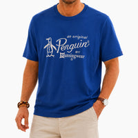 An Original Penguin by Munsingwear Graphic Blue T-Shirt